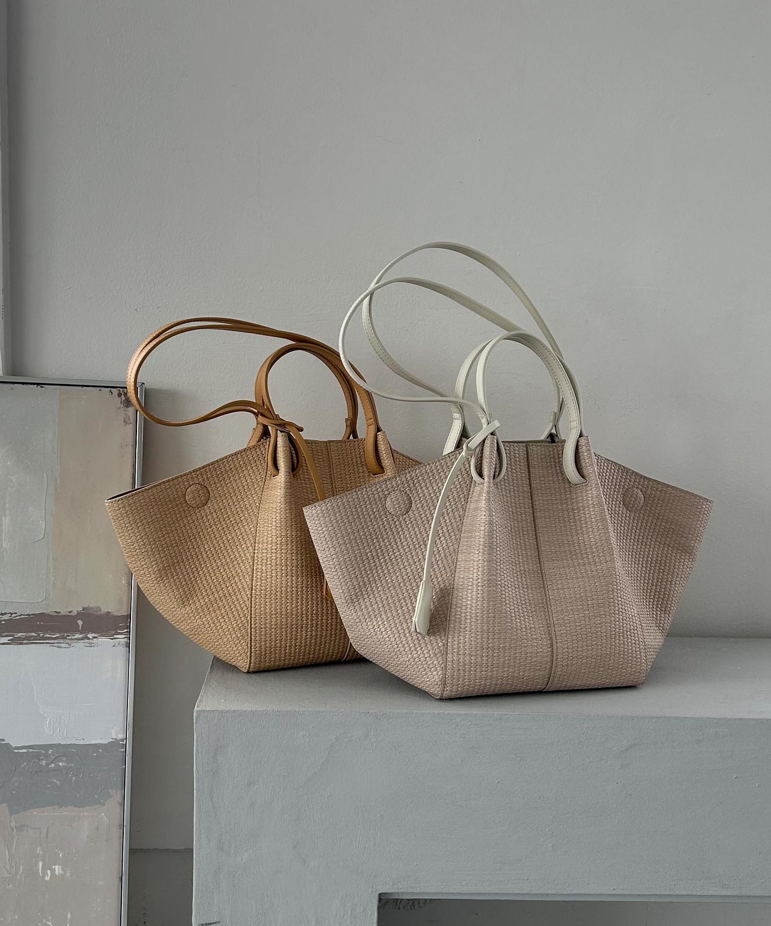 バスケットライクボートトートバッグ（S）