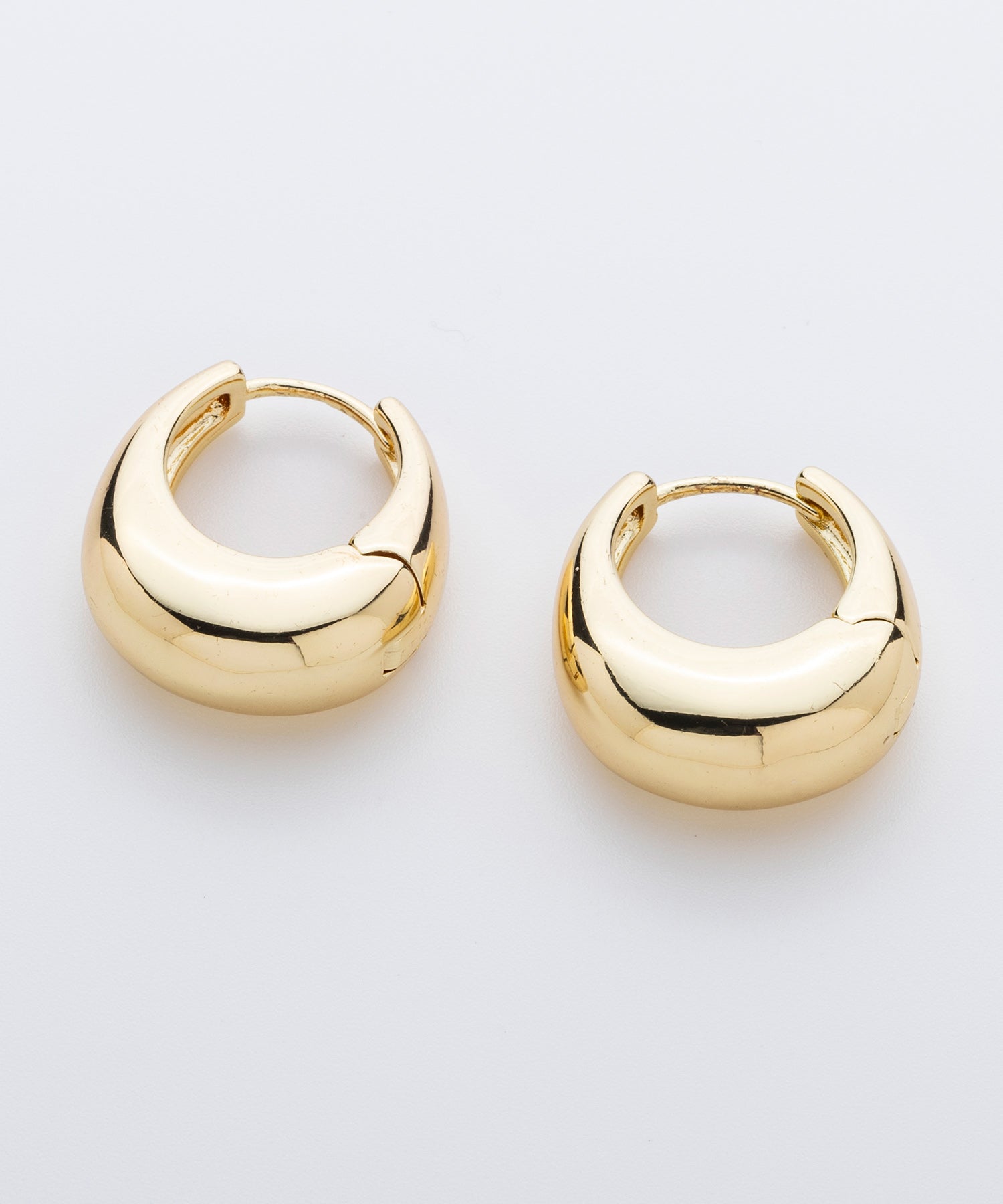 【9月下旬お届け予約商品】クレッシェンドフープピアス