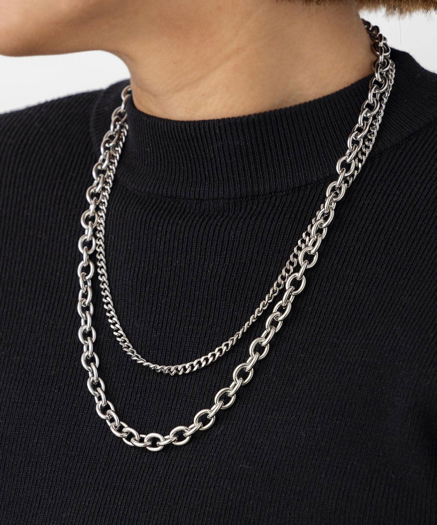 レイヤードチェーンネックレス｜AJUGA.（アジュガ）公式通販サイト