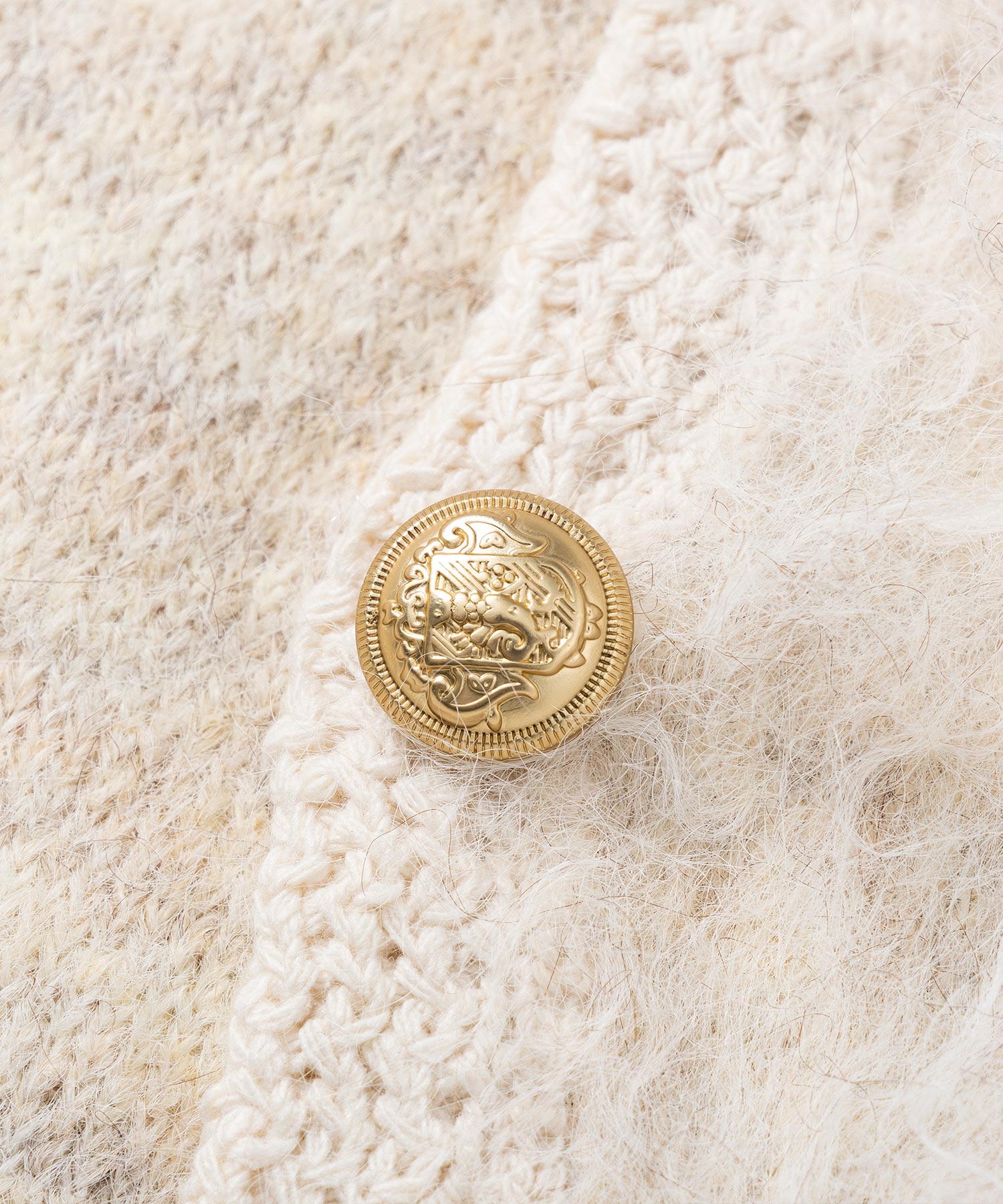 【11月下旬お届け予約商品】シャギーニットカーディガンジャケット