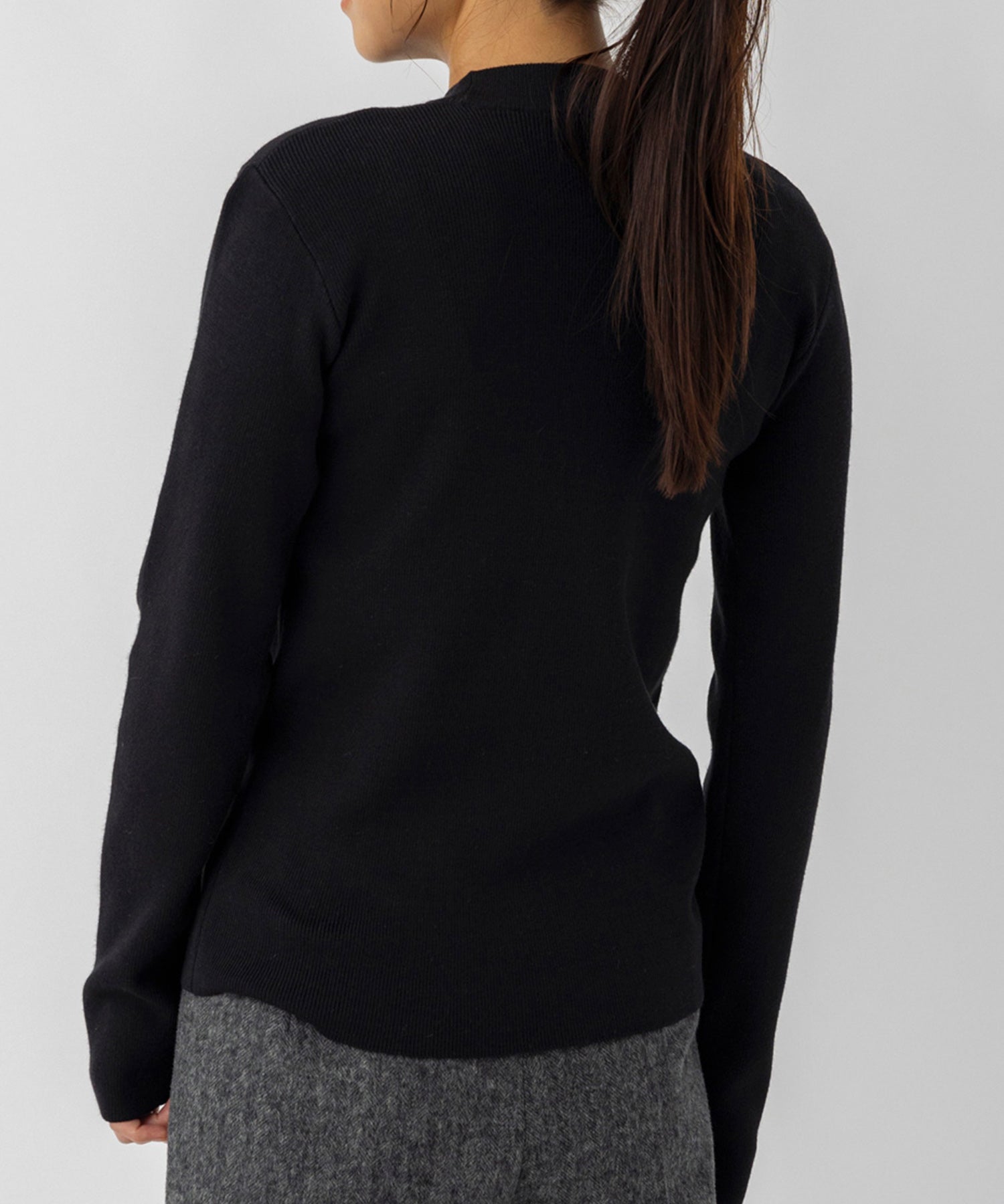 ウォッシャブルニットトップス